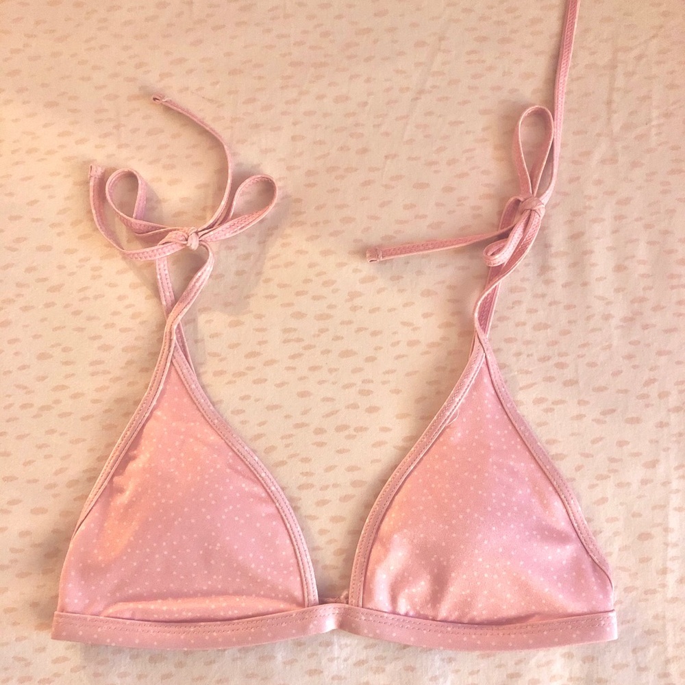 LA Hearts bikini top